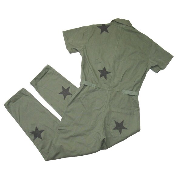 NWT Pistola Grover in Royal Honor Star Print Relaxed Field Suit Jumpsuit XS - Picture 11 of 11